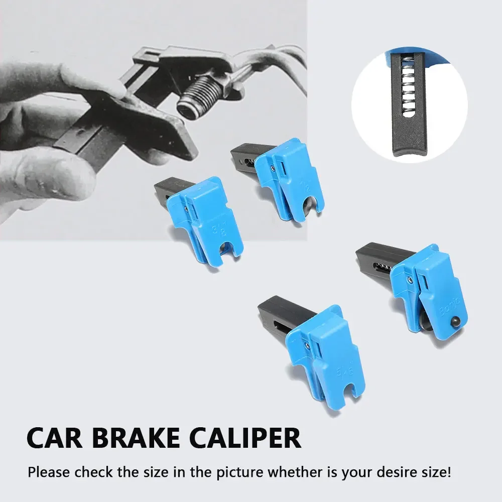 

4Pcs Car Brake Oil Brake Clamp Pipe Plug Tool To Prevent Oil Spills Leak Proof Brake Lines Stoppers Hand Tools Automotive Tools