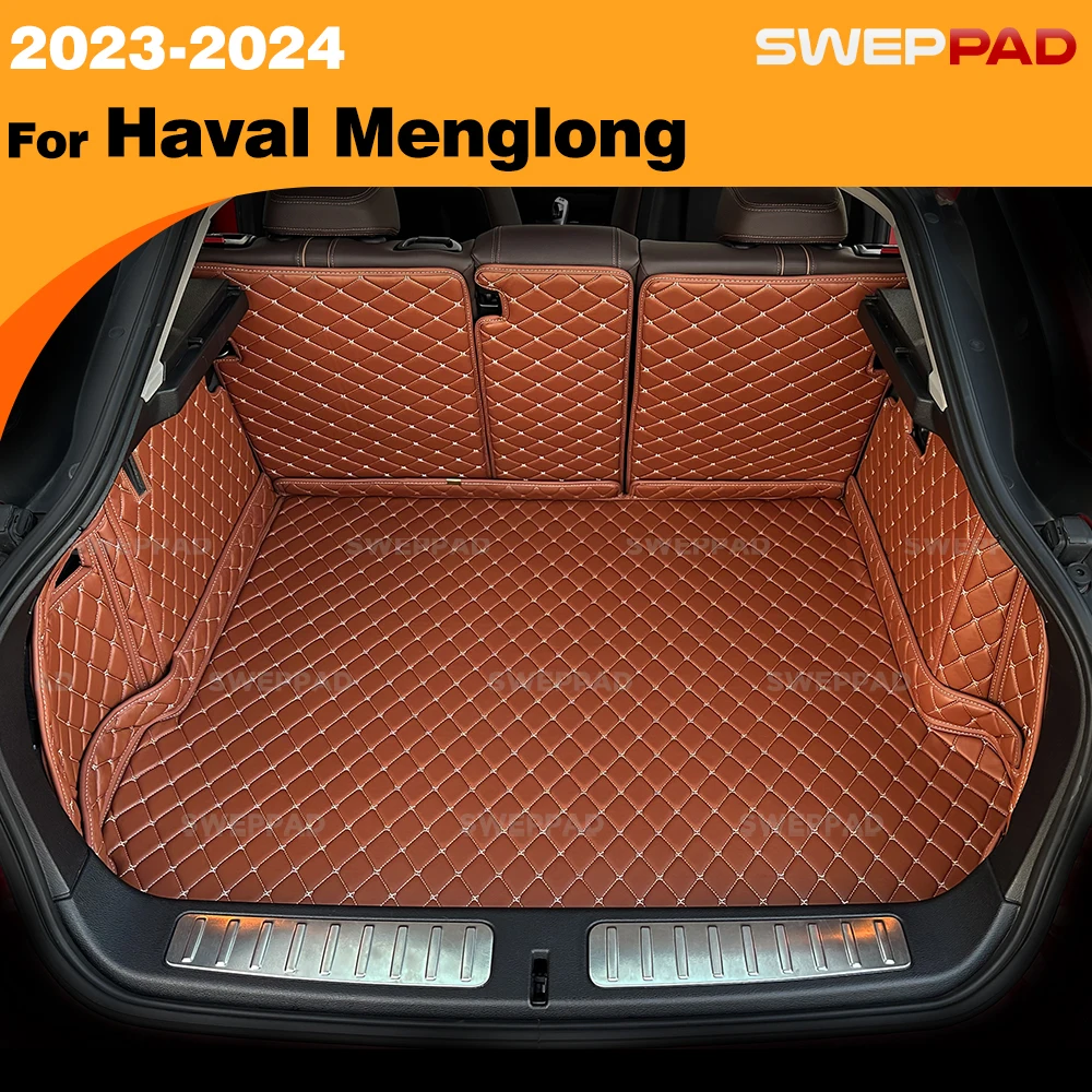 

Для Haval Menglong 2023 2024, автомобильный коврик для багажника с полным покрытием, автомобильный защитный коврик, грузовой вкладыш, аксессуары для интерьера