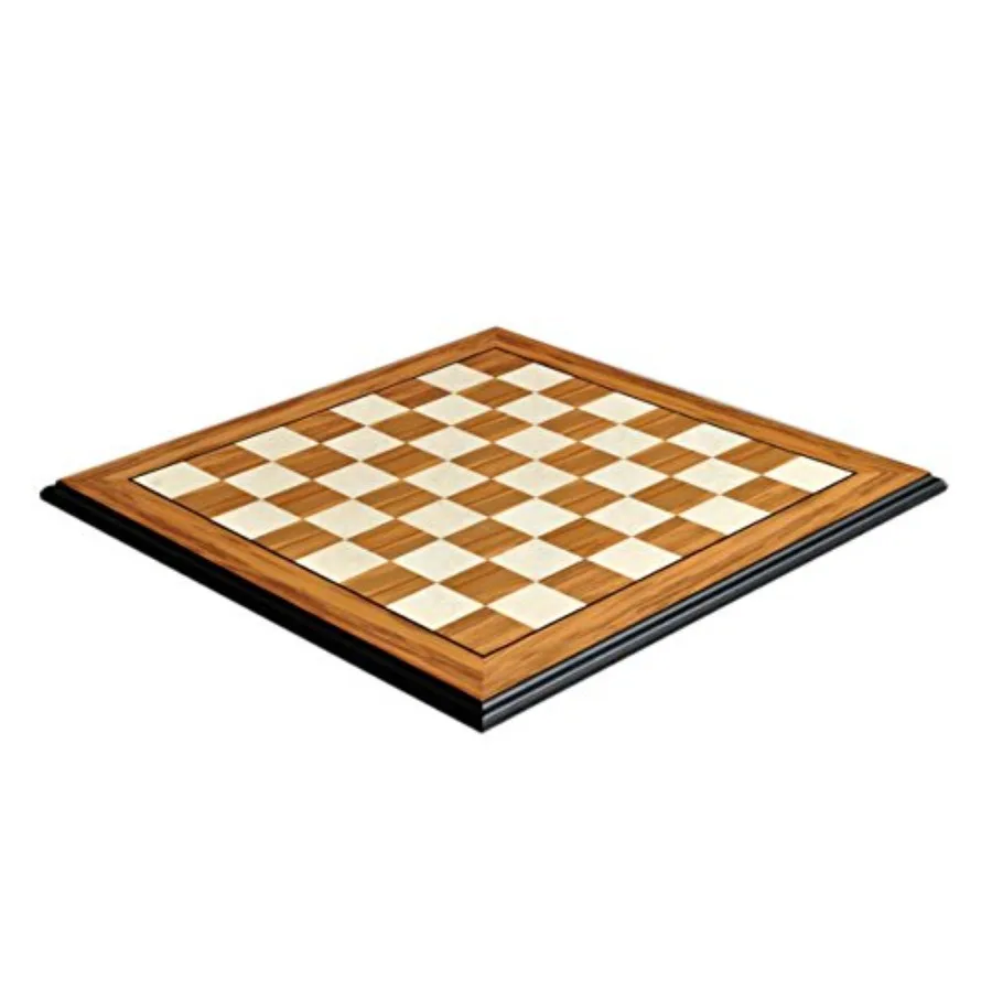 

Standard Traditional Chess Board with 2.5 Squares - Ideal for Classic Game Play Elegant Design for Home Travel and Tournament U