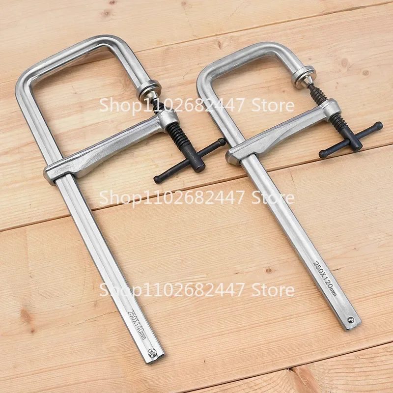 T-Handle U-Shaped Clamp Woodworking Forging Workbench Tools