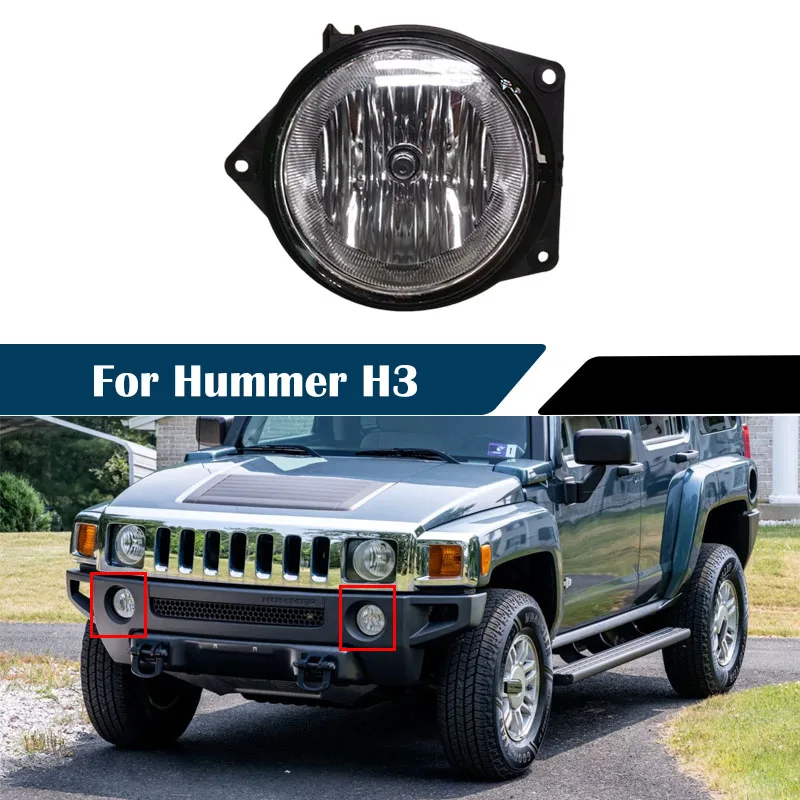 

GM523-B100L GM523-B100R Front Bumper Light Fog Light Daytime Running Light Driving Light Signal Light Assembly For Hummer H3