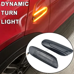 For BMW Mini Cooper F55 F56 F57 2014-2017 LED Dynamic Side Marker Turn Signal Indicator Repeater Light Sequential Blinker Lamp