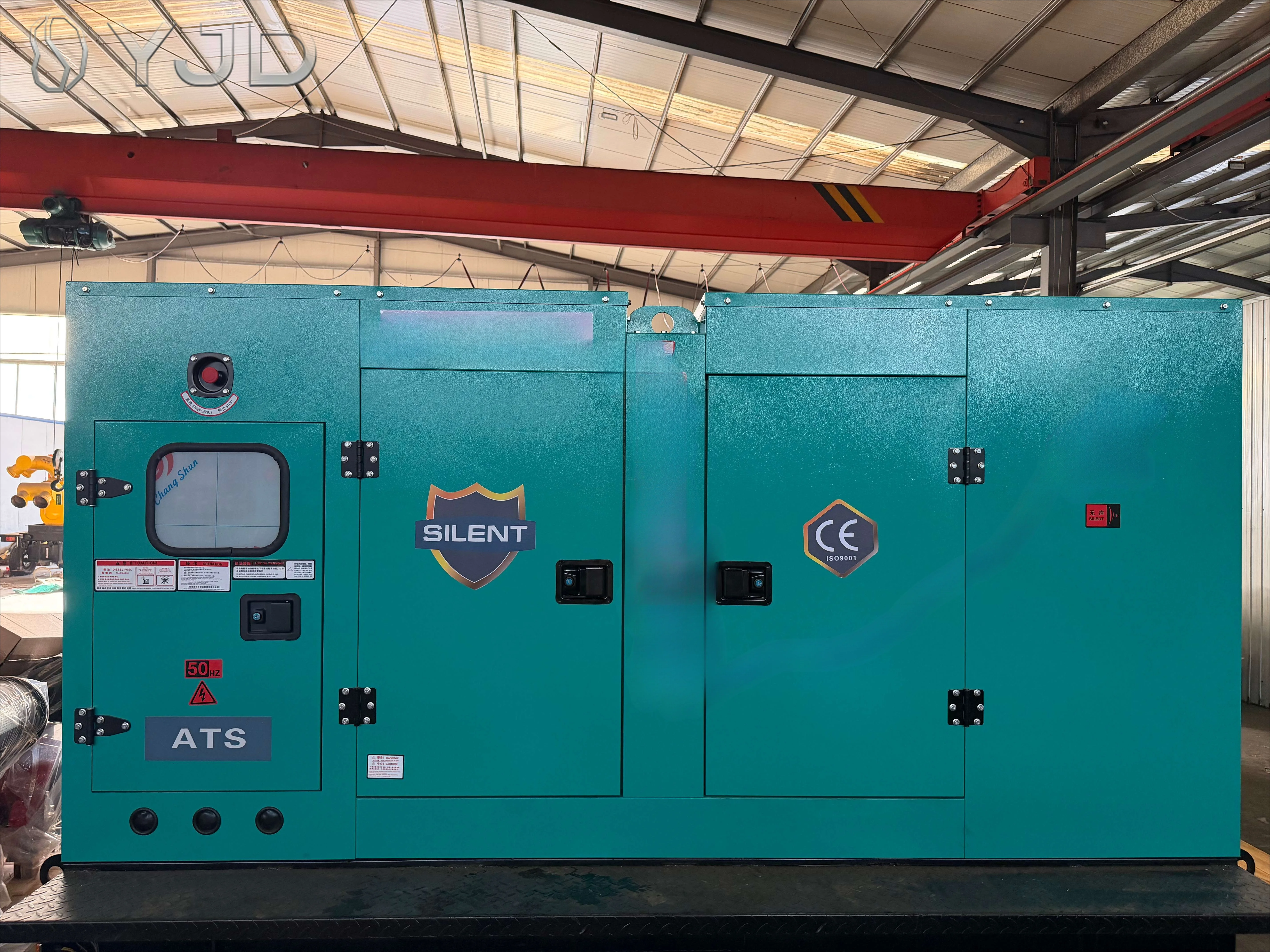 2000KW 2500KVA High-Voltage Fully Automatic Multi-Cylinder Diesel Generator Set ATS Super Silent Mobile Type High Efficiency