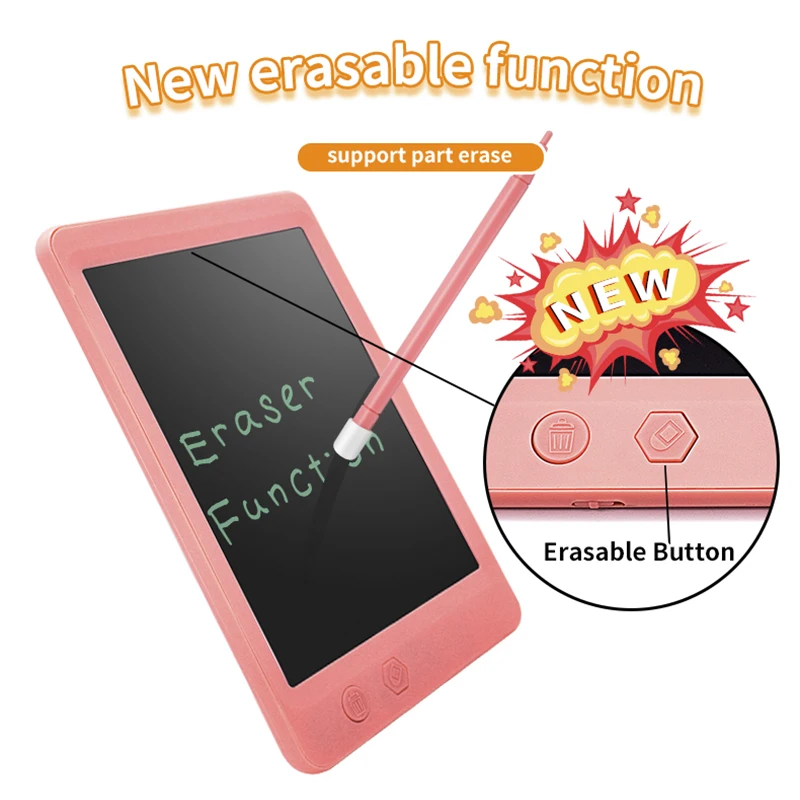 Partially erasing 8.5 inch LCD handwriting tablet portable digital drawing tablet drawing board children's graffiti board toy