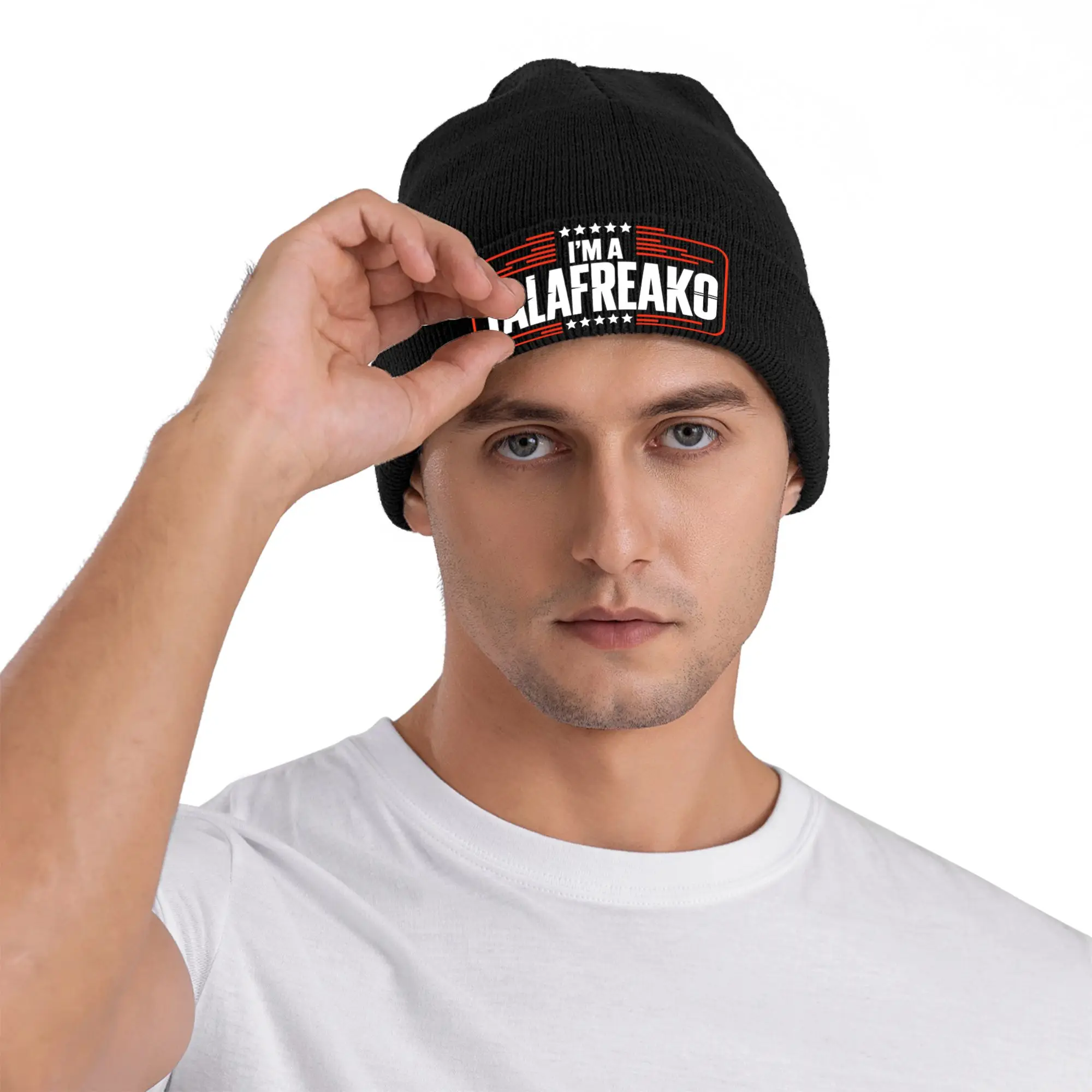 I’m A Talafreako Beanie Hats  Bonnet Hats Men Women Funny Outdoor Sport Knitting Hat Autumn Winter Design Thermal Elastic Caps