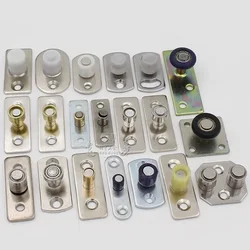 1pcs Sliding door positioner fittings parts Sliding door track anti-swing positioner pulley limit guide wheel lower wheel