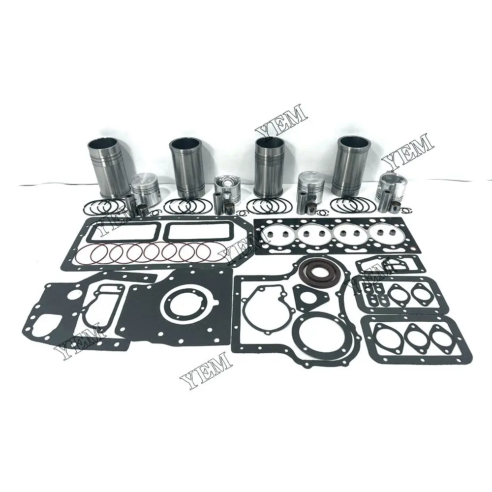 

K4100D Rebuild Kit With Liner Piston Rings Full Gasket Kit For Weichai Diesel Engine Parts