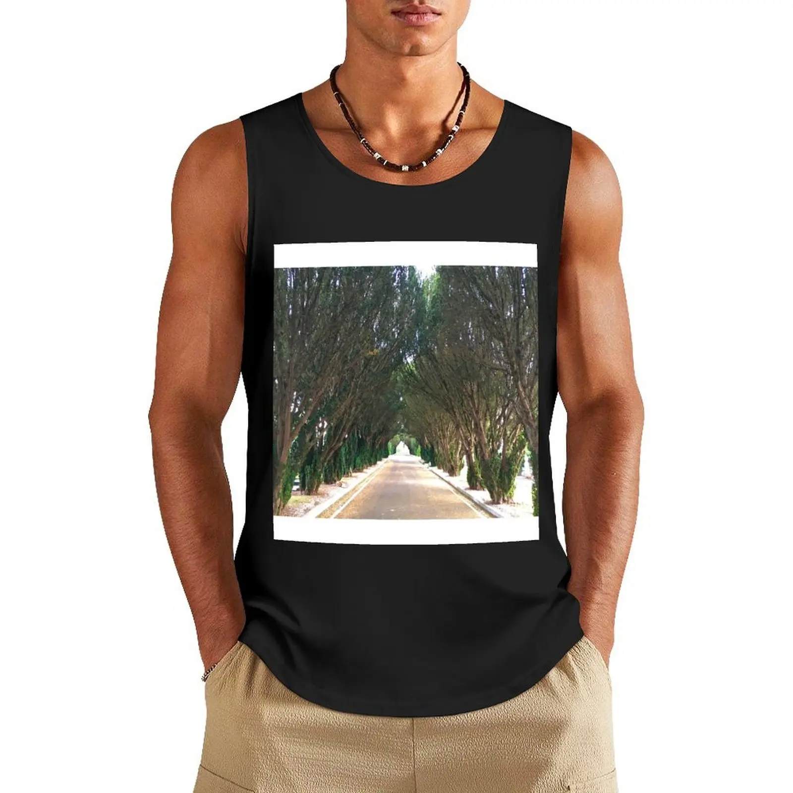 

Glasnevin Cemetery Tank Top anime t-shirts Men's gym men clothings anime