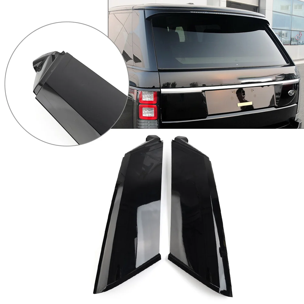 Glossy Black Car Rear Outside D Pillar Finish Molding Trim Accessories Parts For Land Rover Range Rover 2013-2021