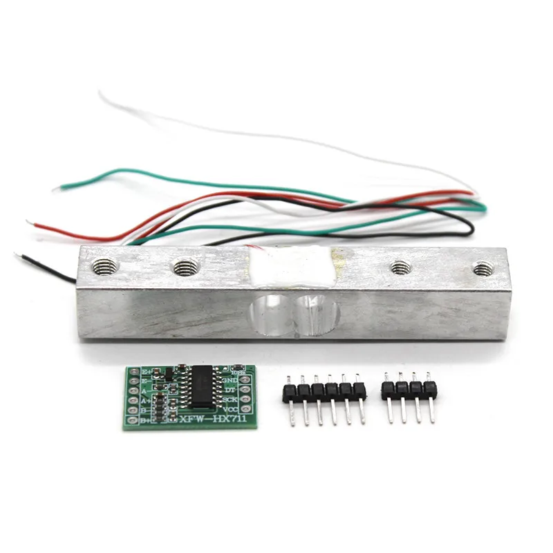 Load Cell Weight Sensor 1KG 5KG 10KG 20KG HX711 Module Electronic Scale Aluminum Alloy Weighing Pressure Sensor Ad Module