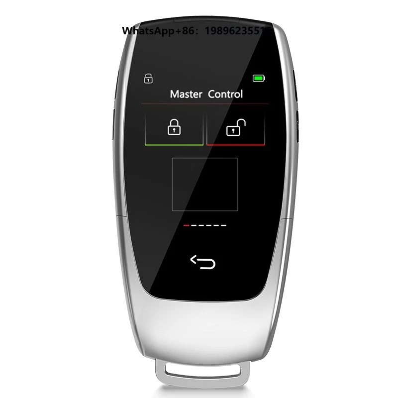 Universal Smart LCD Keyless Go Automatic Lock/Unlock Window One Button Start Remote Car Key