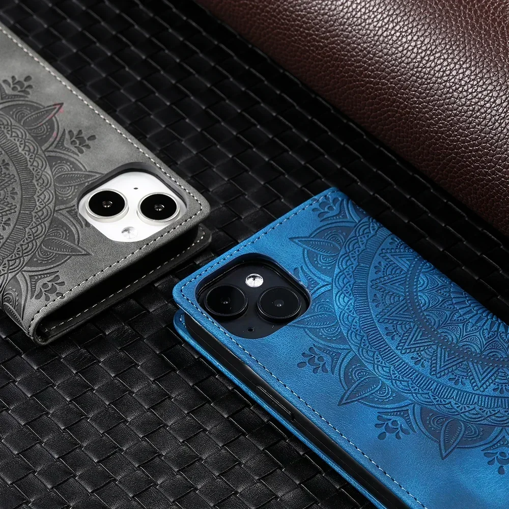 3D Flower Wallet Flip Leather Case For Sony Xperia 1 VI II 5 IV 10 III Lite 10 V 1V 5V 10V XZ XZ1 XA2 XA1 Z6 Protect Cover