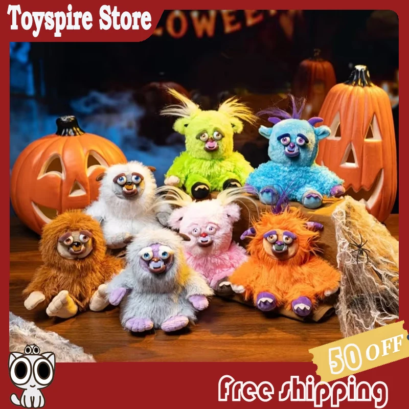 

Оригинальная кукла Feisty Pets с меняющимся лицом, серия Monster, модная игрушка-сюрприз в закрытой коробке, подвеска, подарок, таинственная коробка на Хэллоуин