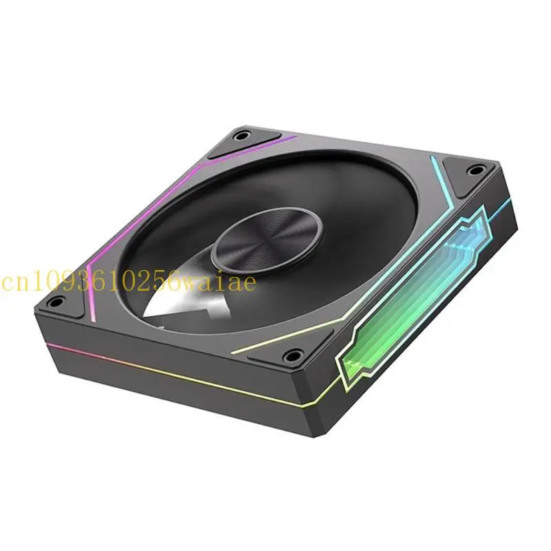 652f Miroir du ventilateur d'ordinateur Argb côté éclairage reflevant le ventilateur boîtier inverse / optimisation des