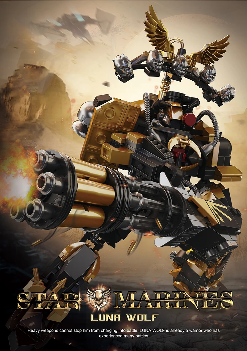 전쟁 군인 스타 전사 MOC 빌딩 모델 블록 액션 피규어 소장 장난감 소년을위한 선물 성인 어린이 DIY 벽돌 키트