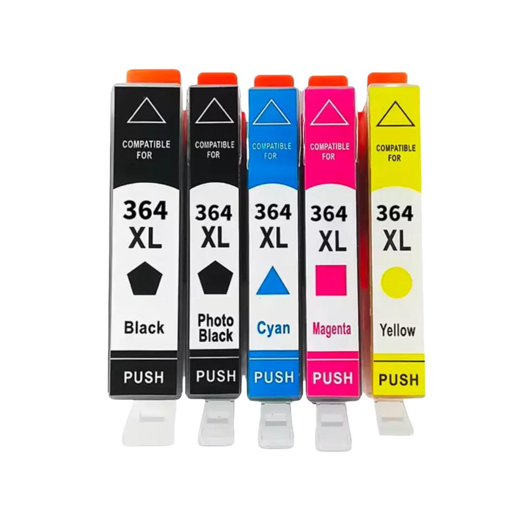 Para hp 364 364xl cartucho de tinta Compatible DeskJet 3070A 3520 Officejet 4610 4620 4622 Photosmart 5510 5520 6510