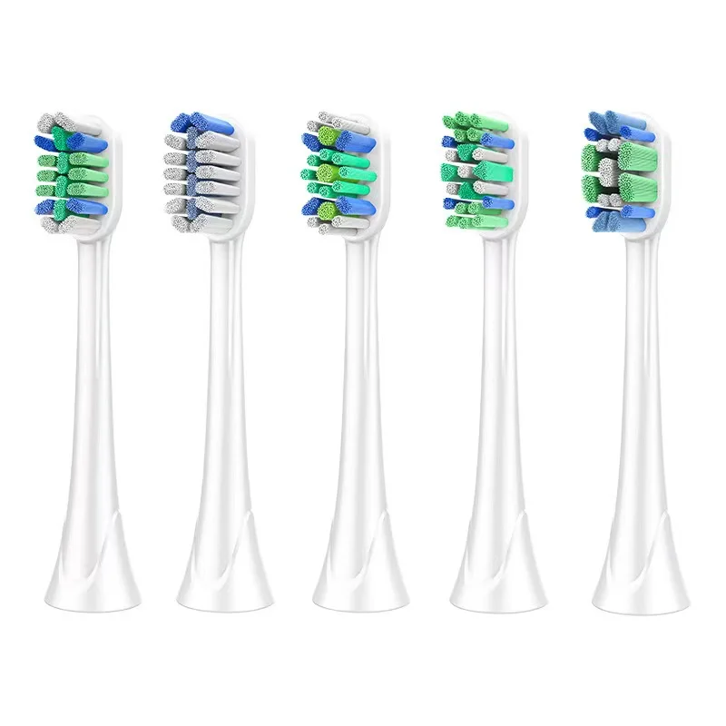 4 pcs 6014 Replacement Brush Heads For Philixx  3 /6 /9 Series Electric Toothbrush Soft Dupont Bristles Nozzles Oral Care