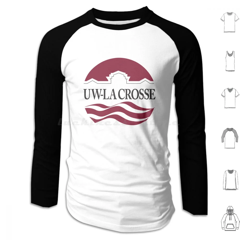 University Of Wisconsin La Crosse Hoodie cotton Long Sleeve University Of Wisconsin La Crosse College Pride Tournament