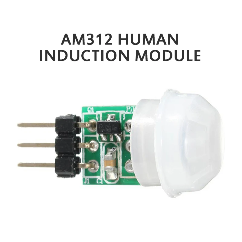 30-Mini Ir Pyro-Elektrische Infrarood Pir Motion Human Sensor Automatische Detector Module Am312 Sensor Dc 2.7 Tot 12V