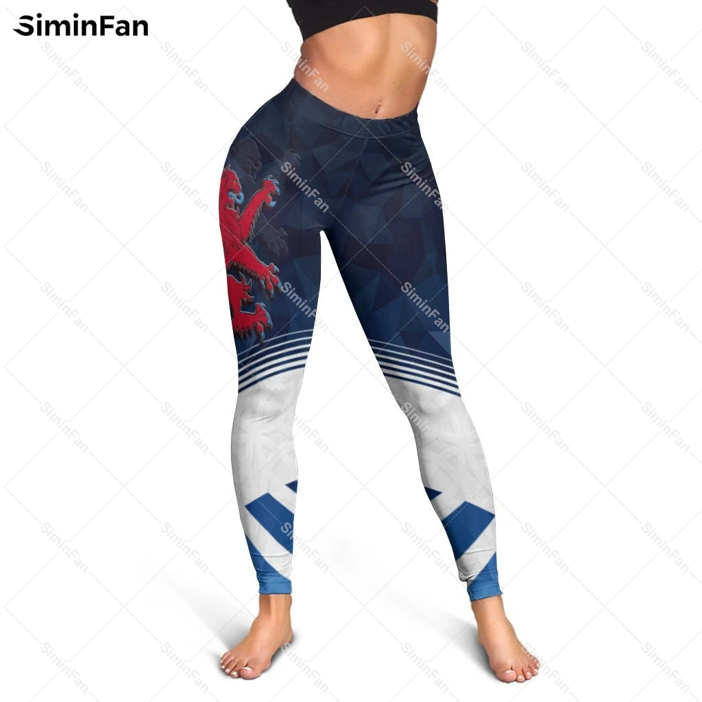 Celtic – Leggings écossais imprimés 3D pour femmes, pantalon de sport décontracté, tenue de Yoga, bas pour dames, été