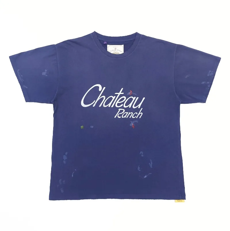 Gallery Dept Winery Hand Painted Alphabet Print Short Sleeve High Street Washing Old T-Shirt