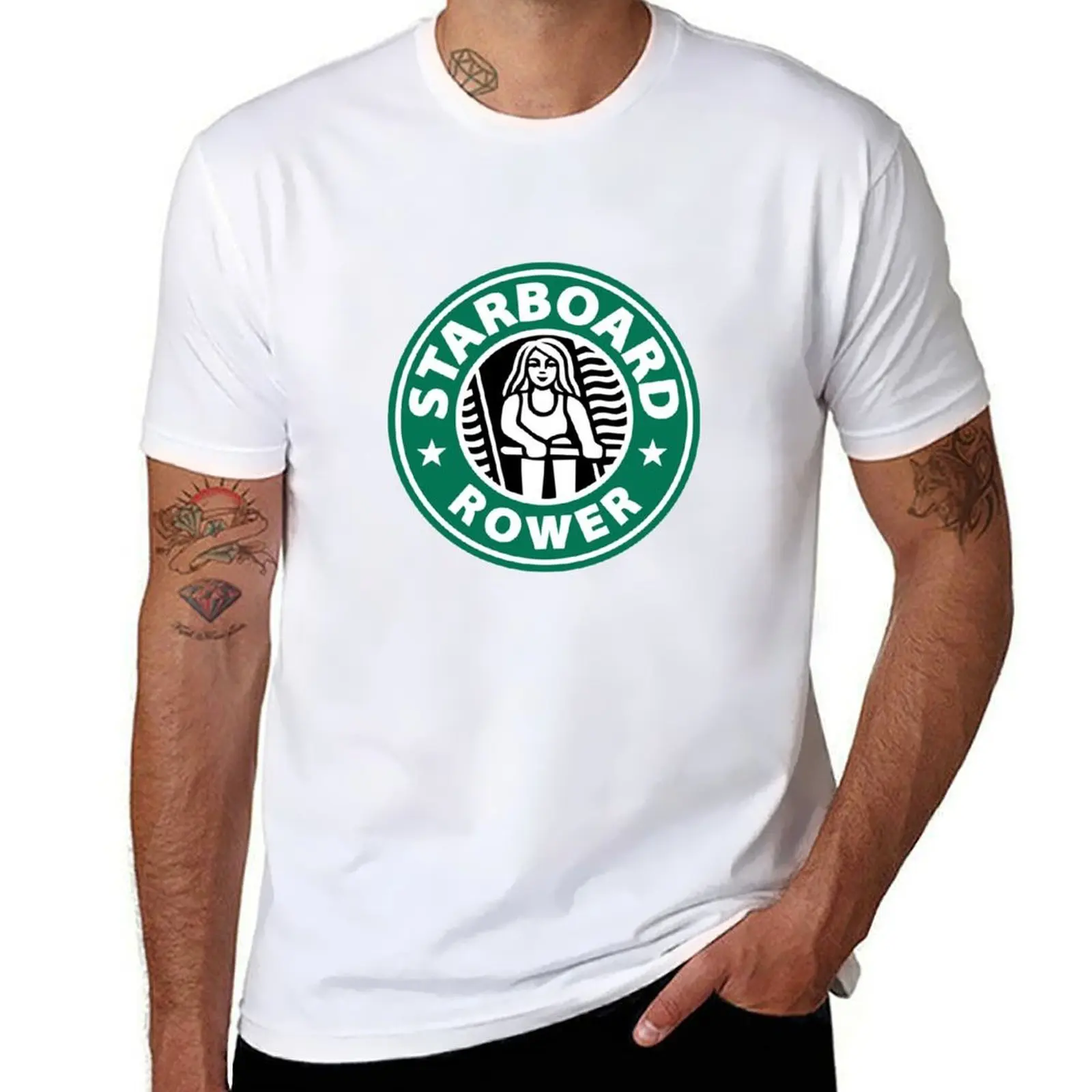 

Starboard Rower - Funny Rowing Crew T Shirt T-Shirt man graphic t shirt t shirt for man 100 percent cotton T-Shirt