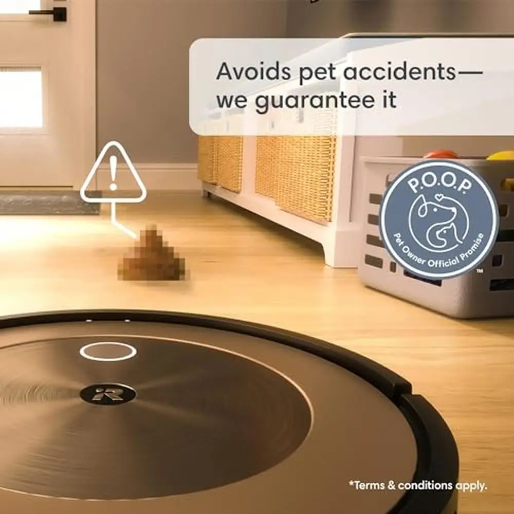 Self-Emptying Robot Vacuum with Powerful Suction and Smart Mapping Roomba J9  Advanced Pet Mess Detection and Avoidance 60 Days