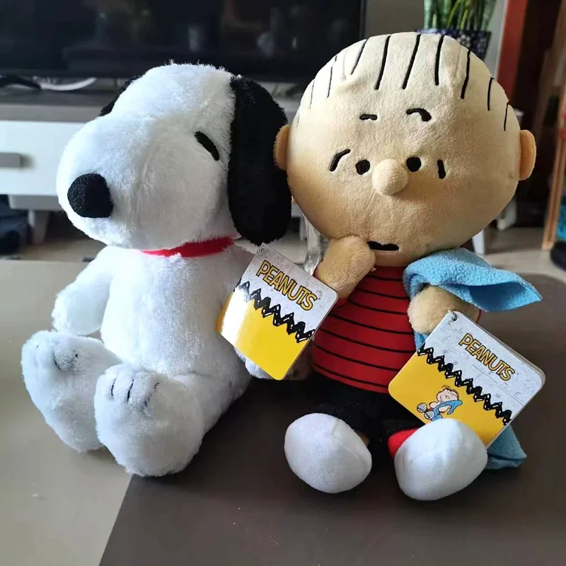 25cm 1pcs Peanuts Snoopy With Woodstock Bird Plush Soft Toys Snoopy Dog Toys Best Christmas Present  Valentine'S Day Gift