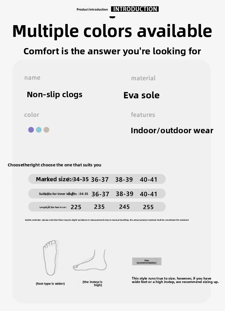 2026 Modische Dicksohlen-Pantoffeln für Damen, Outdoor-Verschleißfeste Freizeitsandalen, Klassische EVA-Schuhe, Wasserdichte Strandschuhe für Damen – Detail 1