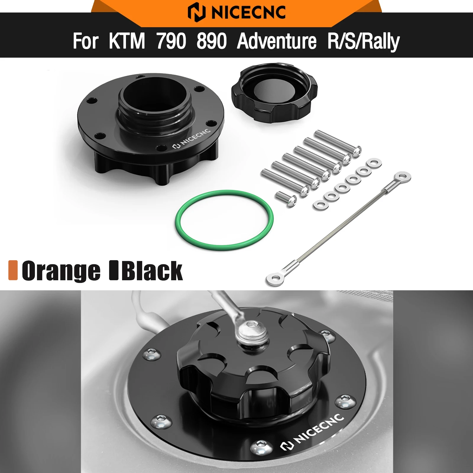 

For KTM 790/890 Adventure R/S/Rally 2019-2023 Fuel Filler Cap 790 890 Adventure 790 890 Adventure R 790 890 Adventure R Rally