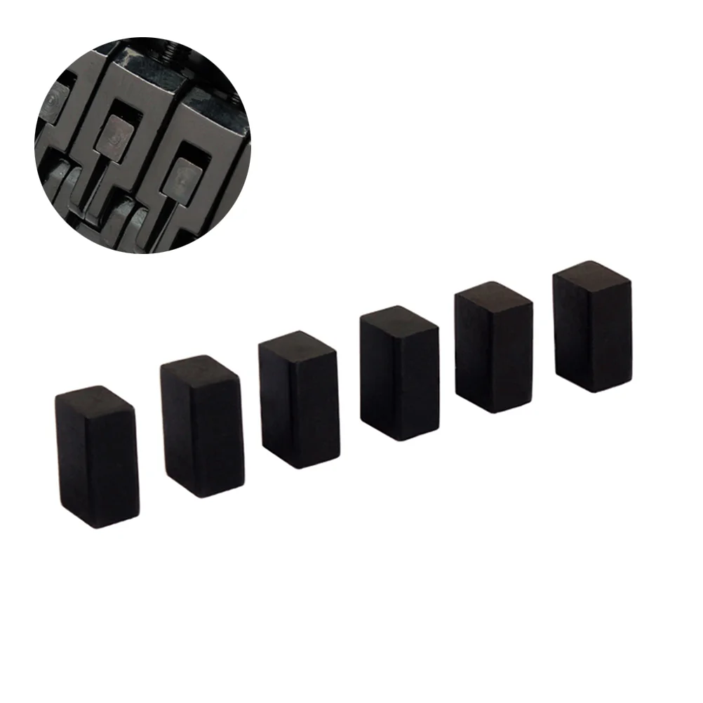 6 PCS Fretboard Radius Sander Tremolo Block Electric Bass Accessories Guitar Insert Blocks Saddle