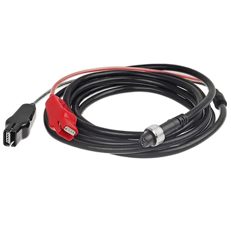 2Pcs 10Ft Electric Fishing Reel Power Cord Cable For Daiwa 1000 750 500 And For 500MJ For Beastmaster