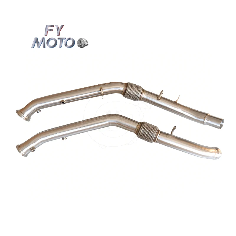 

Exhaust Downpipe For Mercedes Benz ML GL GLE GLS 320/400/450/43 AMG