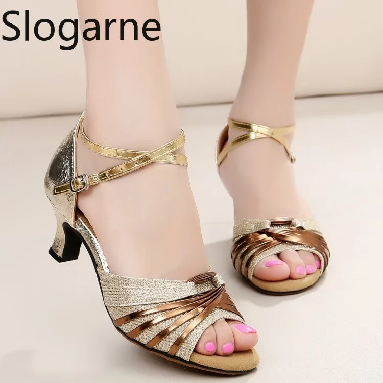 

Latin Salsa Dance Shoes Women New Modern Ballroom Shoes Dancing Shoes Woman Heels Peep Toe Sandals Zapatos De Baile Latino Mujer