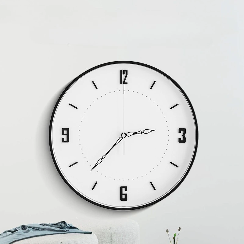 

Modern Design Living Room Wall Clocks Silent Nordic Creativity Simplicity Wall Clocks Digital Home Decor Reloj De Pared MHBGZ