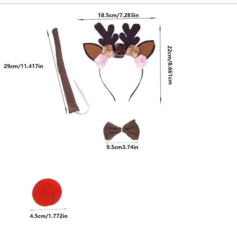 Weihnachtsrentier, Elch, Puffrock, Rentier-Stirnband und andere Produkte, Rollenspielkostüme, Halloween-Weihnachten