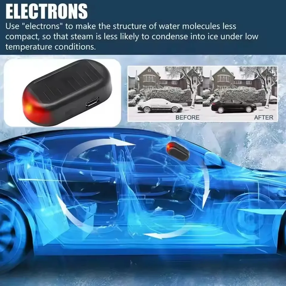 

Автомобильный съемник лобового стекла Mobidea на солнечной энергии — устройство против замерзания и защиты от запотевания, инструмент для удаления зимнего снега/леда