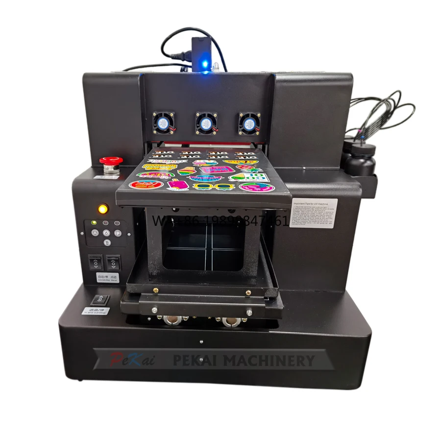 

A3 A4 Uv Flatbed Printer Inkjet Digital Uv Dtf Film Stickers Printing Machine