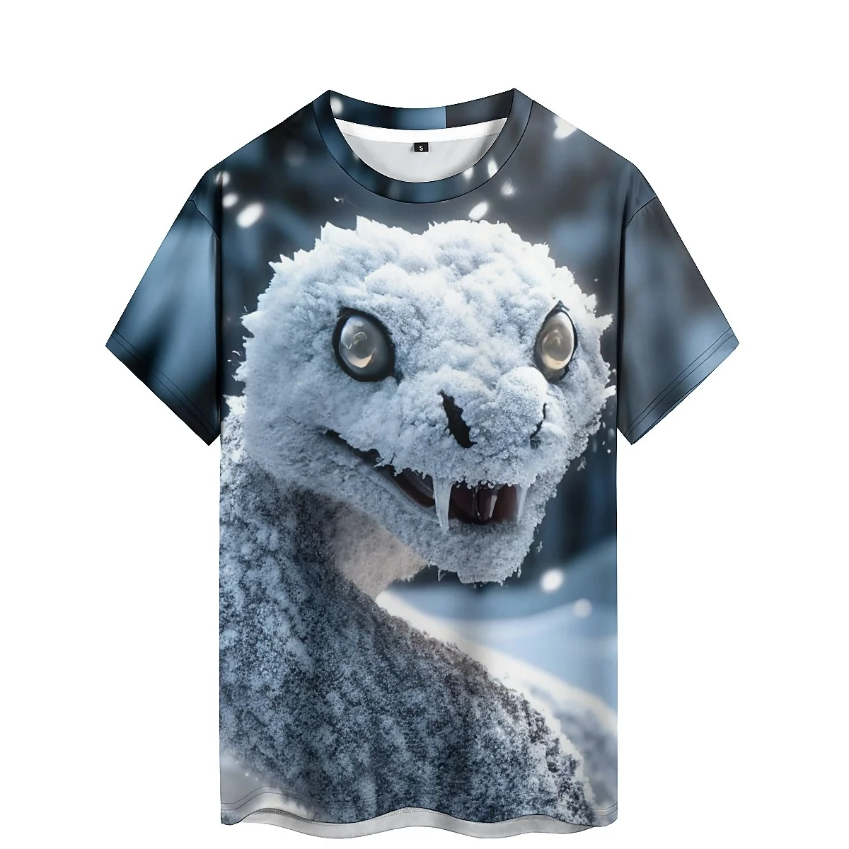 

Hawaiian Style European & American Trend Men's 3D Printed Short-Sleeve T-Shirt - 3D Relaxed Fit Top