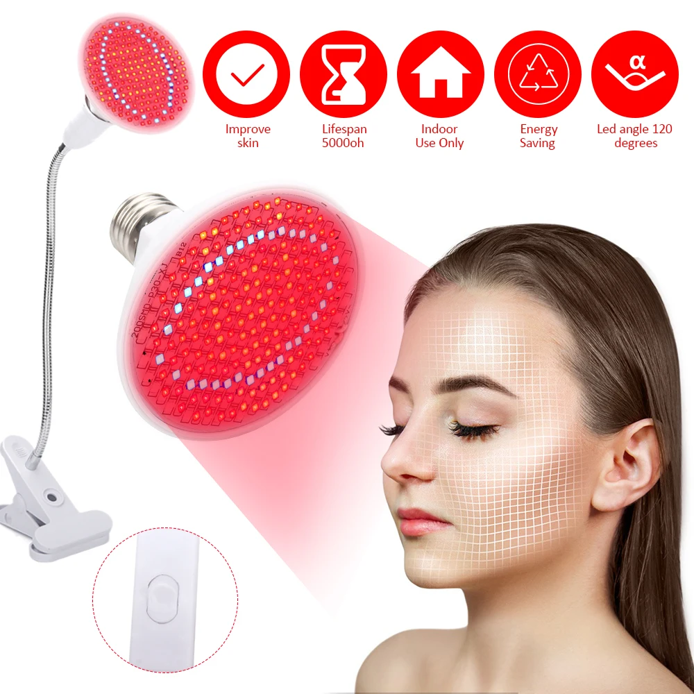 45w LED Rotlicht Photon Therapie Gesichts maske Schönheits gerät 660nm 850nm in der Nähe von Infrarot Gesichts Spa Haut verjüngung Anti-Aging-Tools