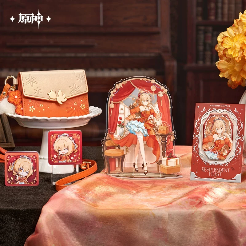 Mercancía Oficial de Anime de Genshin Impact con Licencia del Personaje Yoimiya: Pins, Broches, Figuras de Juego, Regalos
