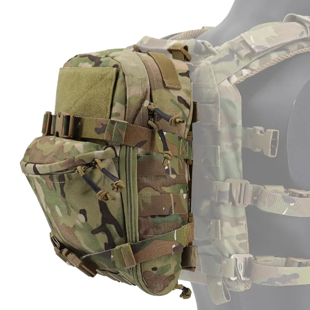 Bolsa hidratación táctica MOLLE – Mochila agua para airsoft y caza - imagen 4
