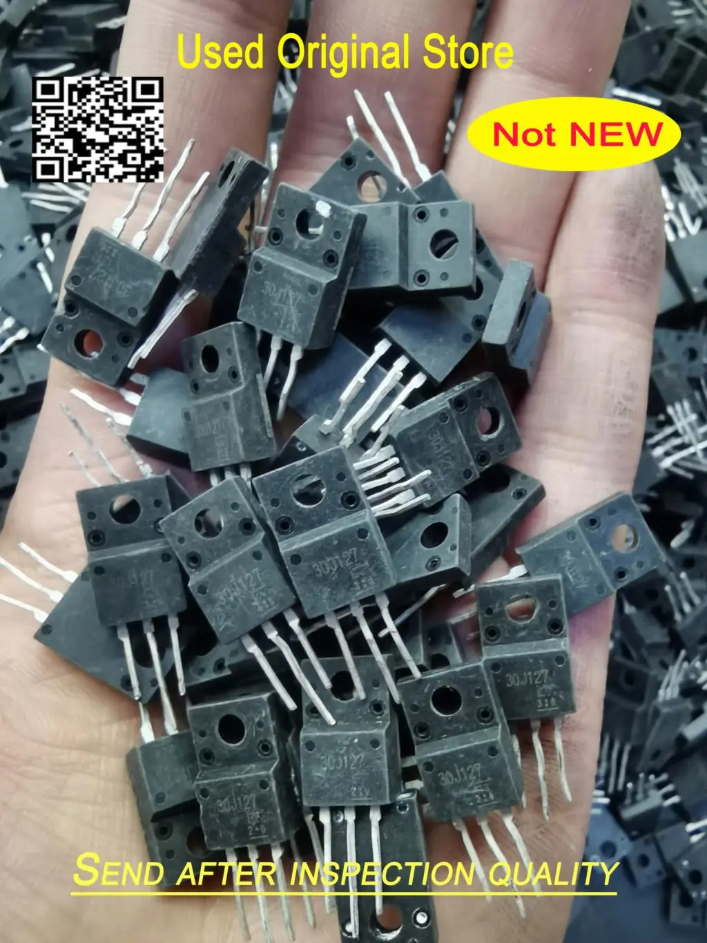 Used 10pcs/lot 30J127 GT30J127 TO-220F Plasma LCD MOSFET