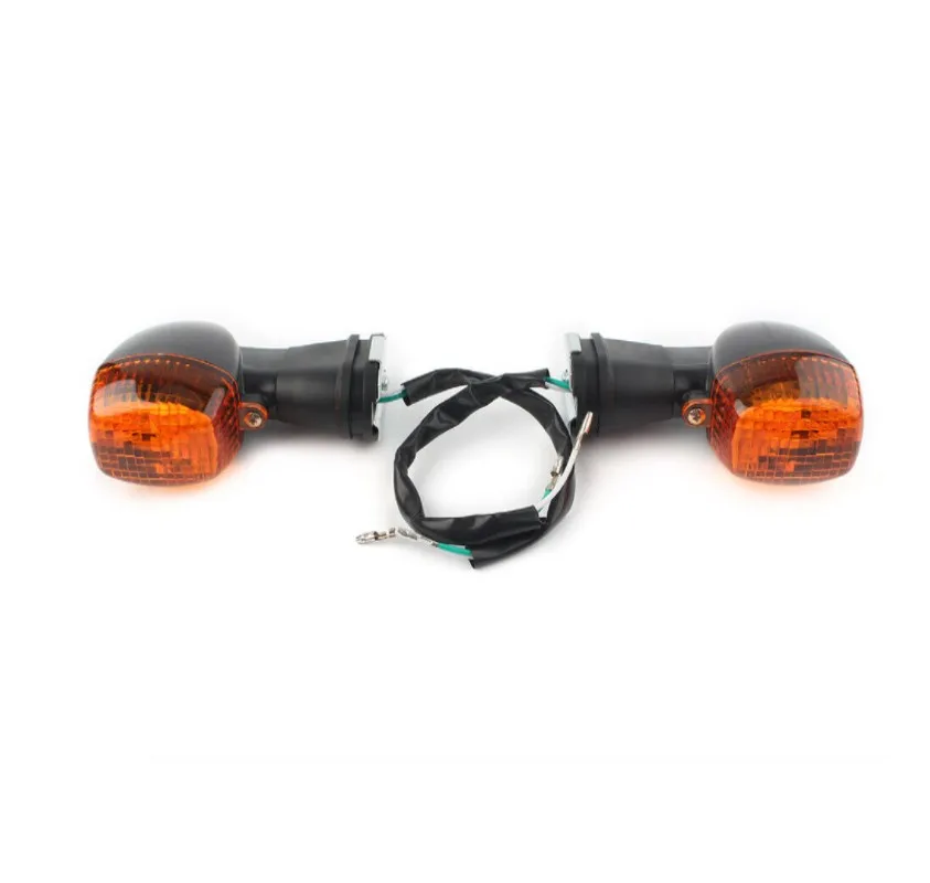 Front Turn Signal Light For KAWASAKI ZX6R ZX7R ZX 9R 12R NINJA 250R KLE 500 ZR7S GPZ ZXR Motorcycle Indicator Amber Lamps