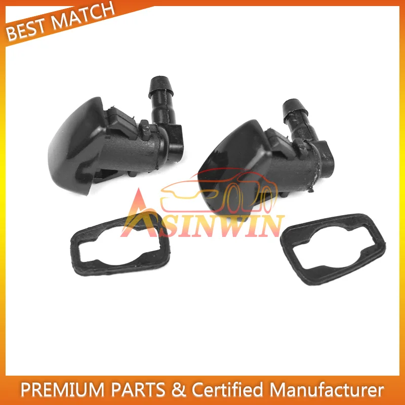 95226510 2pcs New Front Windshield Washer Nozzles Fits For Chevrolet Cruze Replaces Spray Jet Kit 2014 2015