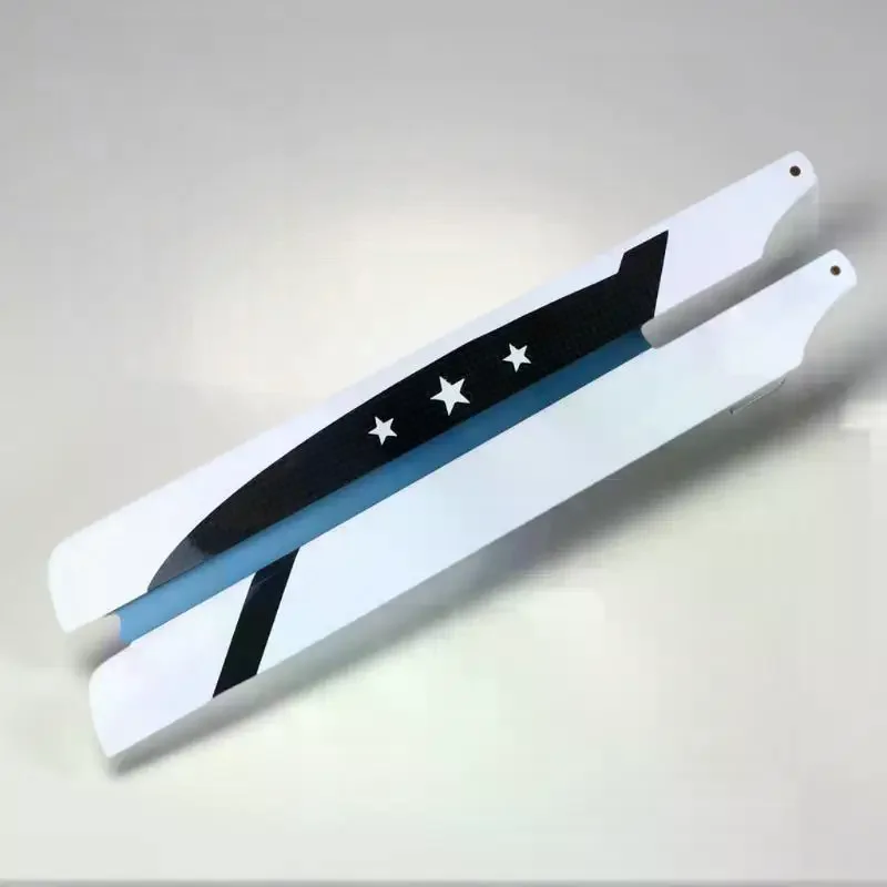 Replace Helicopter Blades! For 450 Series RC Helicopter Glass Carbon Main Rotor Blade Replacement Parts DIY Propeller
