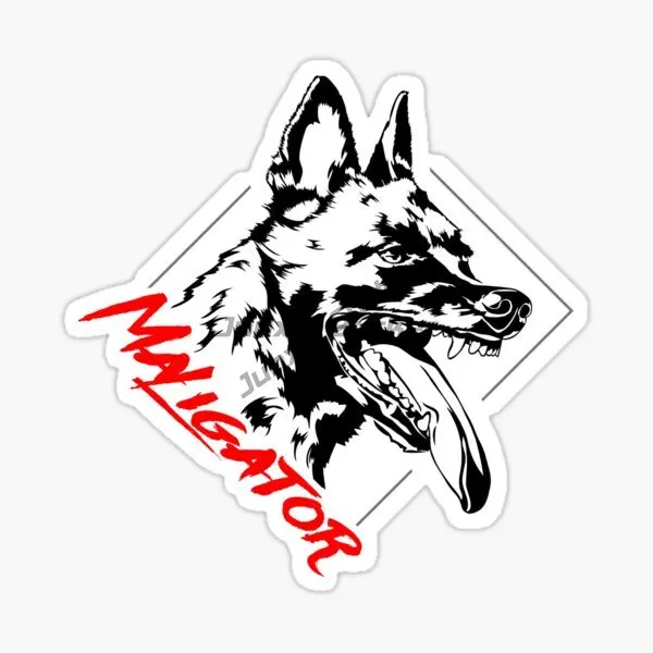 

Belgian Malinois Cute Pet Creative PVC Waterproof Sticker for Decorate Decal Accessories