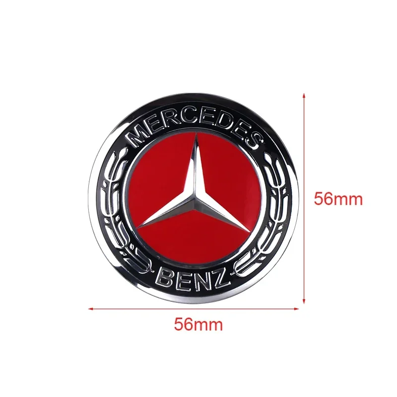 4pcs 56/60/65mm Car Wheel Center Hub Cap Sticker Accessories For Mercedes benz B/C/E/S Class A Class C200L W203 W204 W205 W212