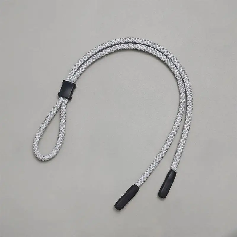 Brillenkette Rutschfeste Sonnenbrillenkordel Reflektierendes Brillenband Brillenhalter Sport Verstellbares Brillenband für den Hals