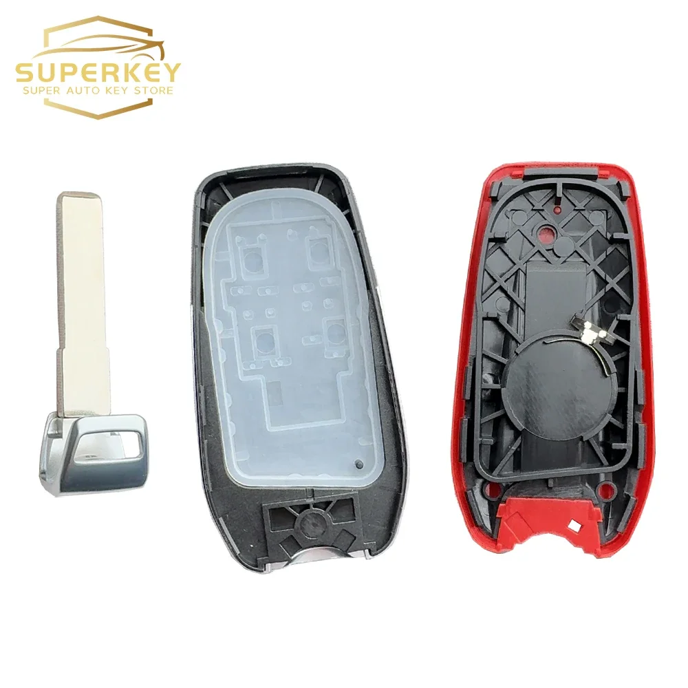 SUPERKEY CS 094004   Para 2014-2020 ferrari 458 588 488gtb laferrari sem logotipo 4 botão remoto fob chave do carro escudo caso capa